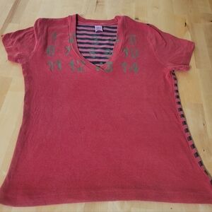 365 Days Vintage V-Neck TEE Size S/M